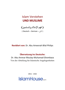 Islam Verstehen und Muslime - Way-to