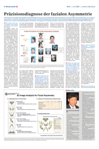 Präzisionsdiagnose der fazialen Asymmetrie