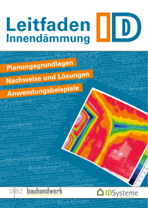 Leitfaden Innendämmung - Deutsche BauZeitschrift