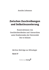 Zwischen Zuschreibungen und Selbstinszenierung