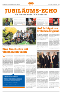 Geschäftsbericht 2014 - Volksbank eG Bremerhaven