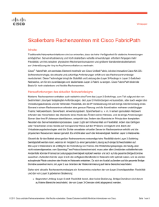 Skalierbare Rechenzentren mit Cisco FabricPath