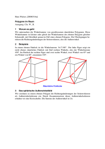 Polygone im Raum - walser-h-m.ch