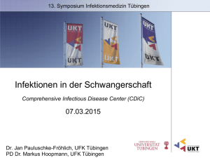 Vortrag Symposium Infektionsmedizin 2015