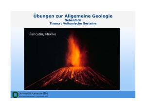 Übungen zur Allgemeine Geologie - KIT