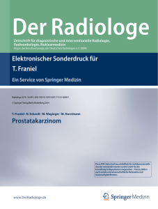 Übersichtsartikel - Institut für Diagnostische und Interventionelle