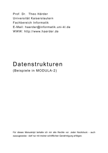 Datenstrukturen