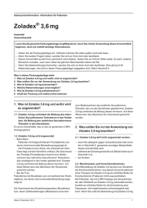 Zoladex® 3,6 mg