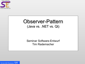 Observer-Pattern