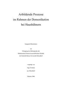 Artbildende Prozesse - Heinrich-Heine