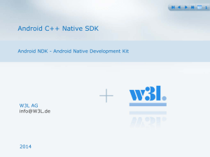 Android C++ Native SDK