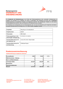 Endbericht - Österreichische Bautechnik Vereinigung