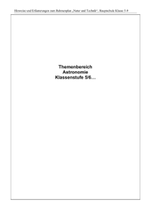 Astronomie (pdf-Version) - Hamburger Bildungsserver