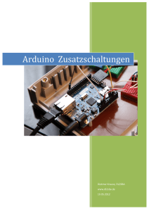 Arduino Zusatzschaltungen