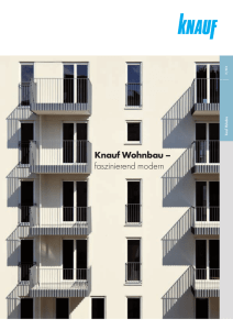 Knauf Wohnbau – faszinierend modern