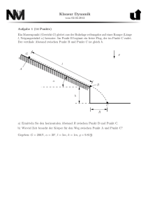 Klausur Dynamik