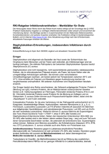 RKI-Ratgeber Infektionskrankheiten &ndash; Merkbl&auml;tter f&uuml;r &Auml;rzte