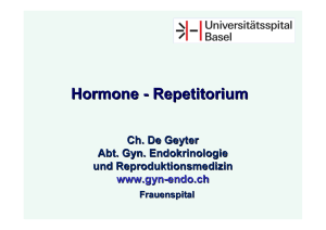 Hormone - Repetitorium - ivf