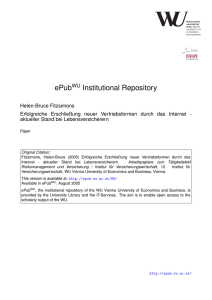 - ePub WU - Wirtschaftsuniversität Wien