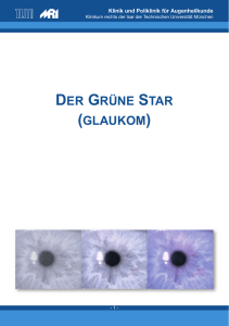 Grüner Star - Klinik und Poliklinik für Augenheilkunde