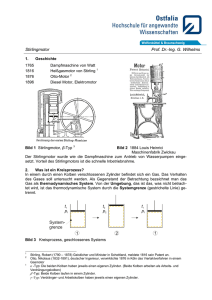 Stirlingmotor Prof. Dr.-Ing. G. Wilhelms 1 System- grenze