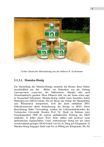 3. Bienenerzeugnis 3.1. Honig - naturheilpraxis-krämer