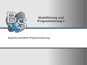 Aspektorientierte Programmierung