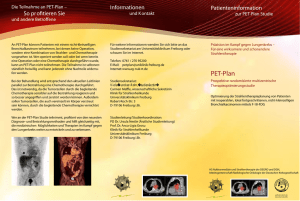 PET-Plan - AG-Nuklearmedizin und Strahlentherapie