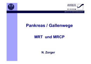 Pankreas / Gallenwege