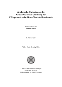 841k - 1. Institut für Theoretische Physik