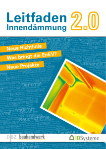 Innendämmung - Deutsche BauZeitschrift