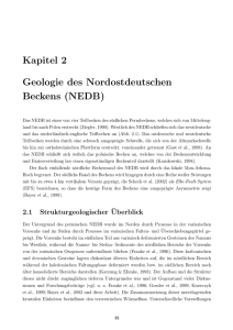Kapitel 2 Geologie des Nordostdeutschen Beckens (NEDB)