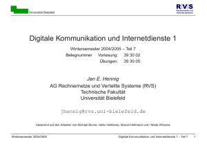 Vortragsfolien als PDF - AG RVS