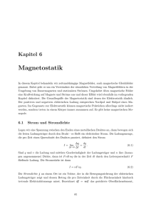 Magnetostatik - Theoretisch