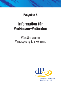 Information für Parkinson-Patienten