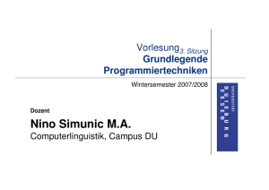 Vorlesungsfolien (PDF, 08.11.2007)
