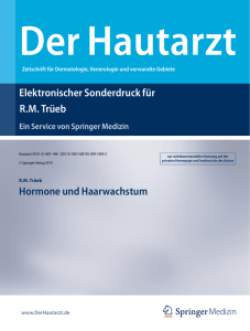 Hormone und Haare - Dermatologische Praxis und Haarcenter