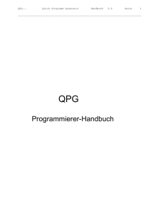 Programmierer-Handbuch