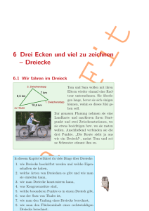 6 Drei Ecken und viel zu zeichnen – Dreiecke