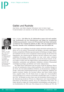 Galilei und Rushdie - IP