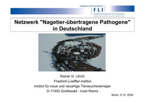 Netzwerk "Nagetier-übertragene Pathogene" in Deutschland