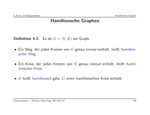 Hamiltonsche Graphen