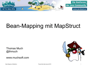 Bean-Mapping mit MapStruct