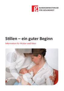 Stillen &ndash; ein guter Beginn