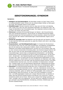 serotoninmangel-syndrom