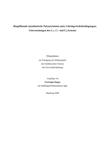 Dissertation - Fachbereich Chemie