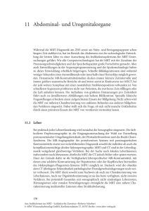 Abdominal- und Urogenitalorgane 11