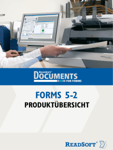 "Documents for FORMS - Produktübersicht"