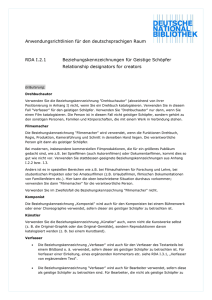 Anwendungsrichtlinien für den deutschsprachigen Raum RDA I.2.1