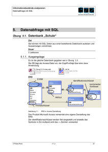 5. Datenabfrage mit SQL